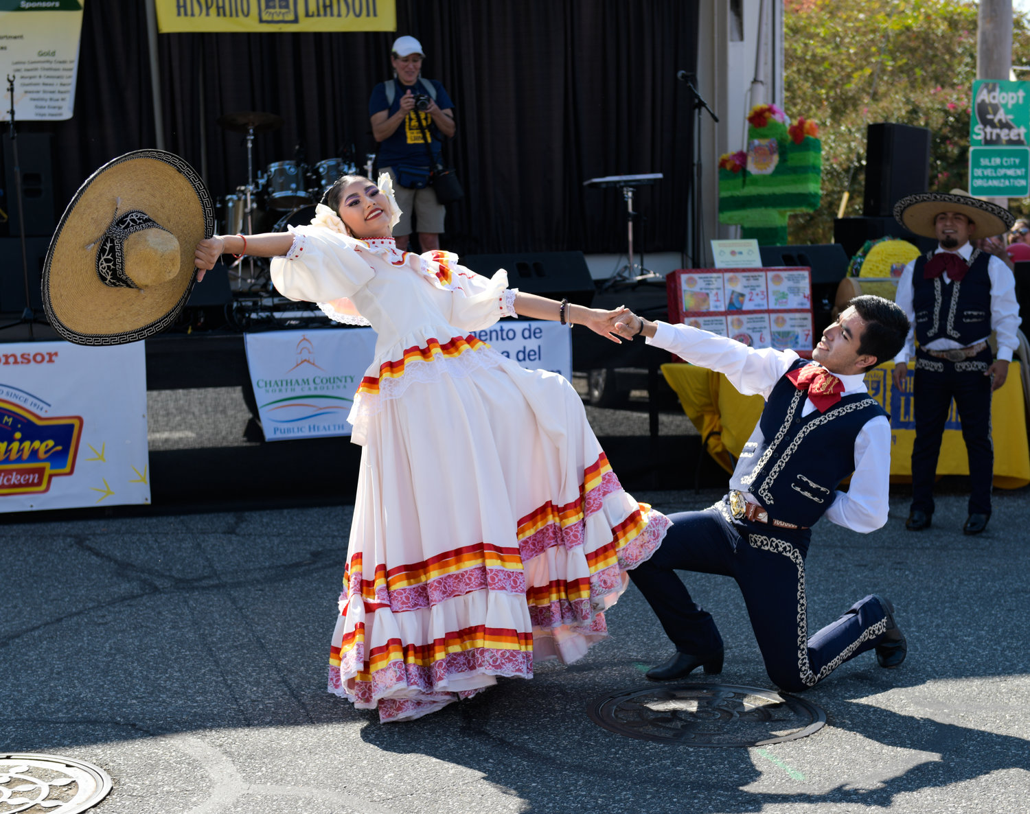The Balet Folklorico captivated the audience at Saturday's Hispanic Heritage Festival. Balet Folklorico is a Mexican tradition made famous by Julio Ruiz.